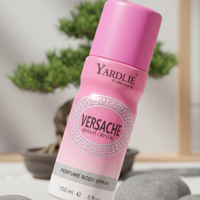 Yardlie Professional VERSACHE Inspired Body Spray (150ml): Luxurious, Long-Lasting Aromatic Deodorant for Men and Women