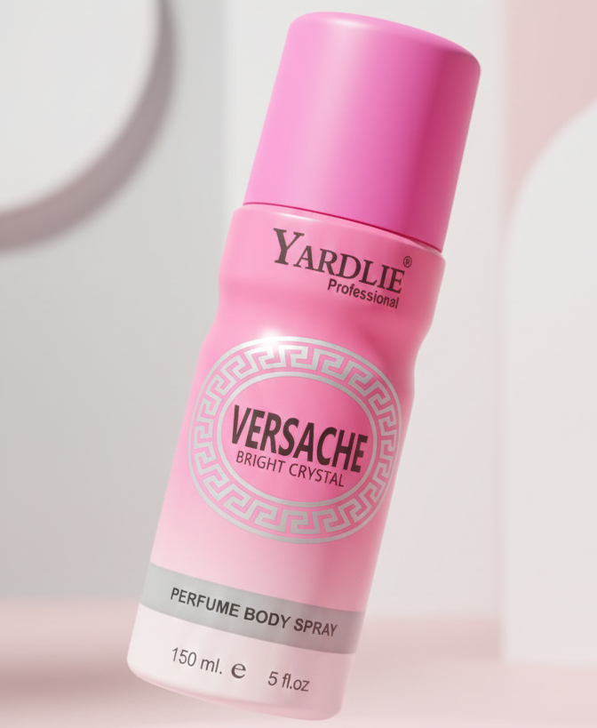 Yardlie Professional VERSACHE Inspired Body Spray (150ml): Luxurious, Long-Lasting Aromatic Deodorant for Men and Women View Gallery - Pakistan