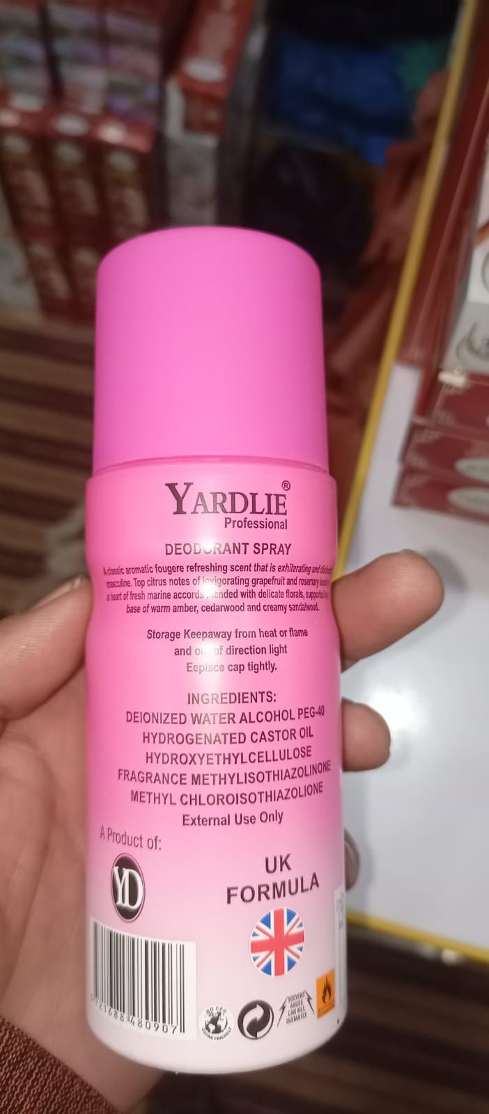 Yardlie Professional VERSACHE Inspired Body Spray (150ml): Luxurious, Long-Lasting Aromatic Deodorant for Men and Women View Gallery - Pakistan