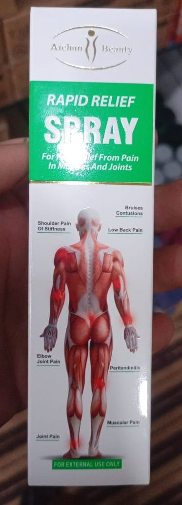 Aichun Beauty Joint Pain Relief Muscle Rapid Relief Spray Fast Absorbing Perfect Choice For Daily Care - 100ML View Gallery - Pakistan