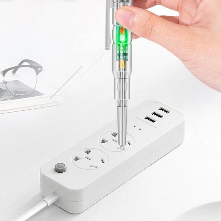 Intelligent LED Photometer Test Pen Voltage Detector Voltmeter 70-250V Electric Circuit Tester Screwdriver Indicator Tool For Safe Electrical Inspection View Gallery - Pakistan