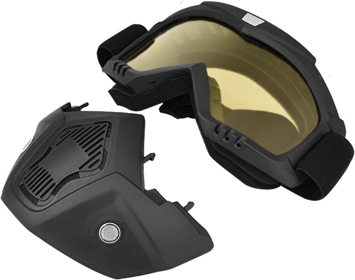 Snowboard Motorcycle Full Face Mask Shield Goggles Glasses View Gallery - Pakistan