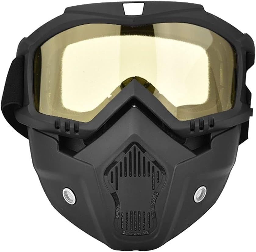 Snowboard Motorcycle Full Face Mask Shield Goggles Glasses View Gallery - Pakistan