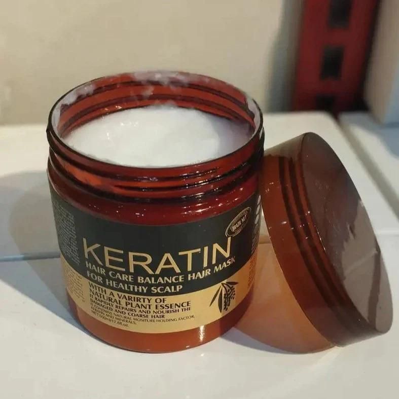 Professional Keratin Hair Repair Mask (300ml): Deep Conditioning Treatment for Frizzy, Damaged, and Chemically Treated Hair. View Gallery - Pakistan