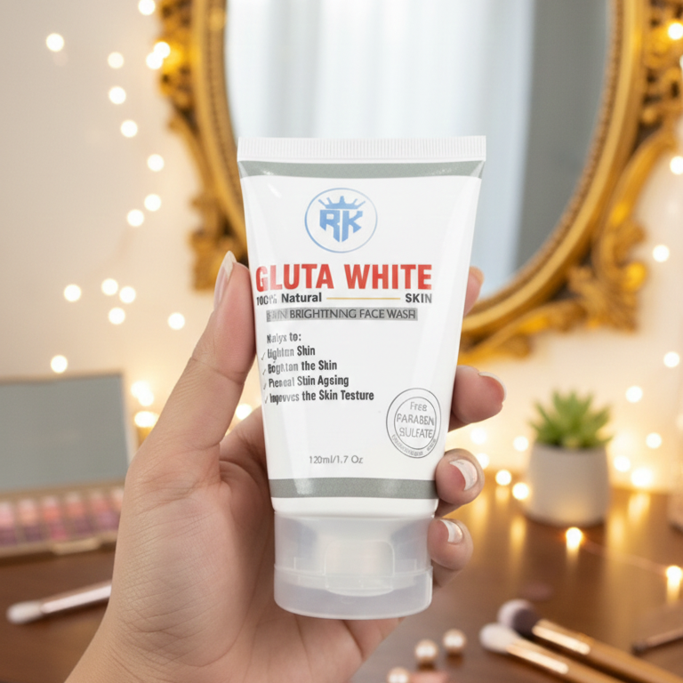 Gluta White 100% Natural Skin Brightening Face Wash – 120ml Gentle Cleanser for Radiant Skin View Gallery - Pakistan