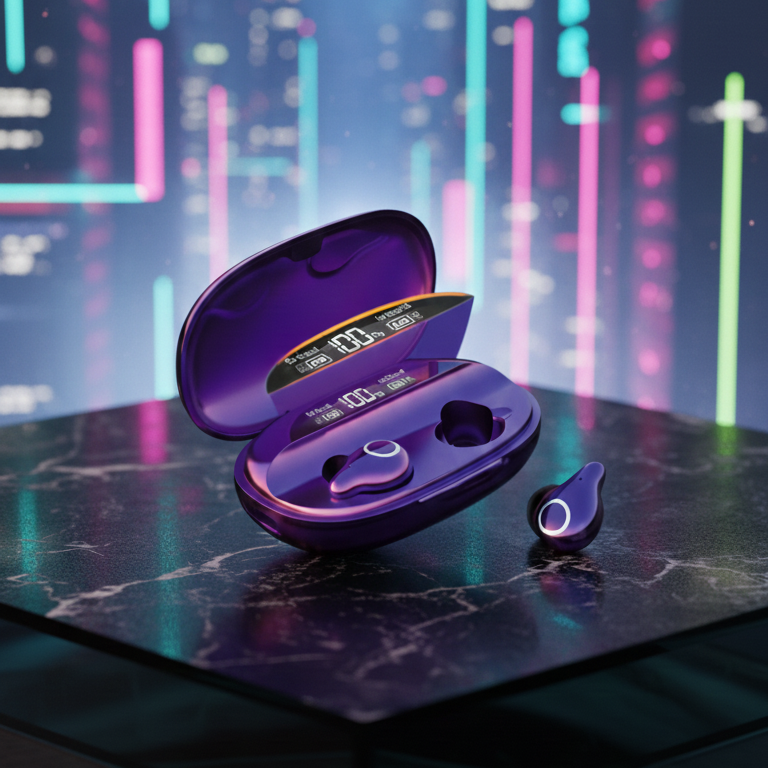 TWS K8/K8A True Wireless Stereo Earbuds: Mini Bluetooth 5.2/5.3 Headset for Sport and Daily Use. Featuring HD Sound Quality, Ergonomic Design View Gallery - Pakistan