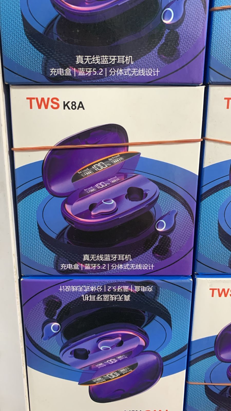 TWS K8/K8A True Wireless Stereo Earbuds: Mini Bluetooth 5.2/5.3 Headset for Sport and Daily Use. Featuring HD Sound Quality, Ergonomic Design View Gallery - Pakistan