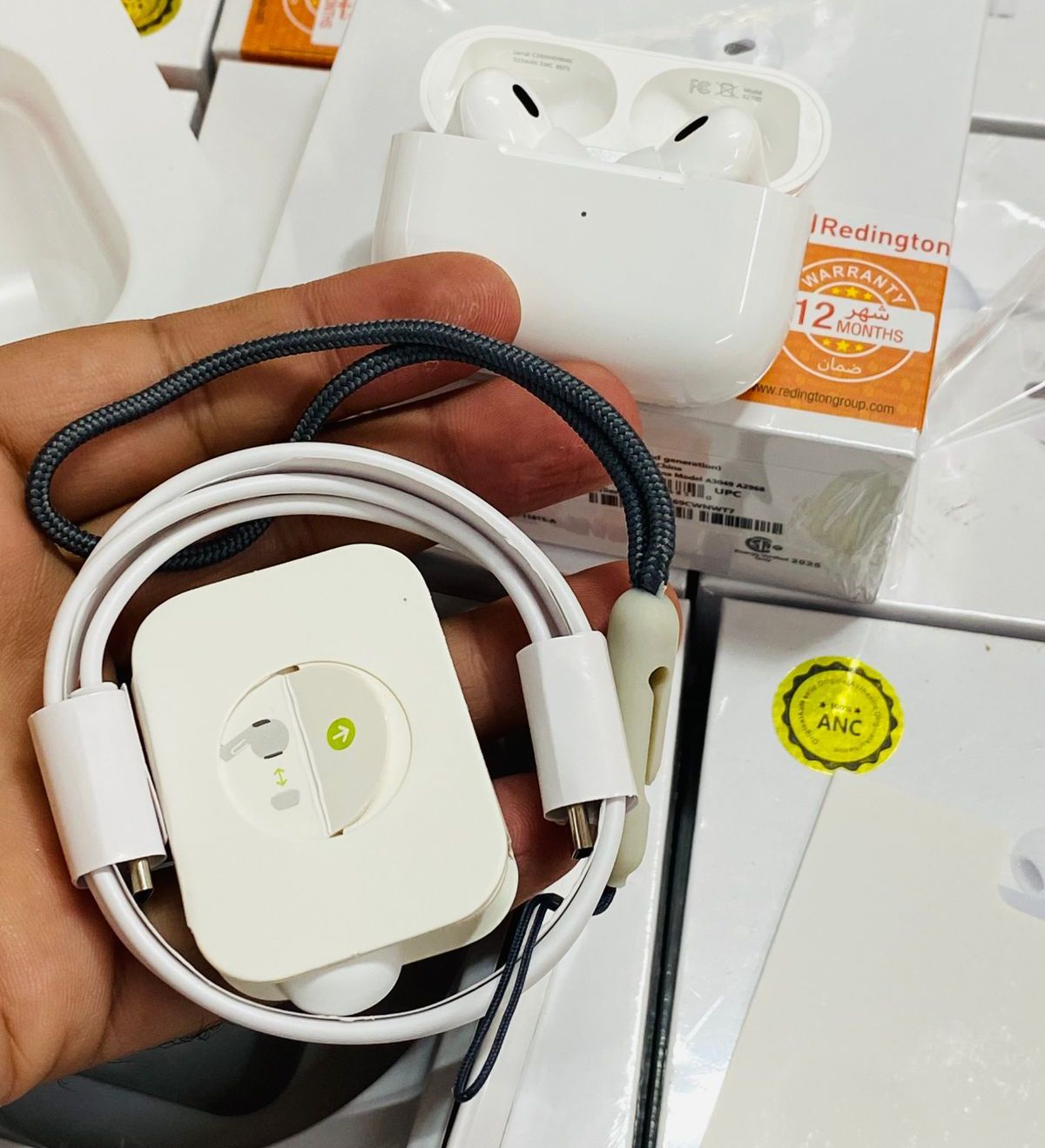 Airpods Pro 2 Anc Durable Quality Comfortable Fit Compact Design Active Noise Cancellation Perfect Choice For Daily Music Calls And Travel Needs View Gallery - Pakistan