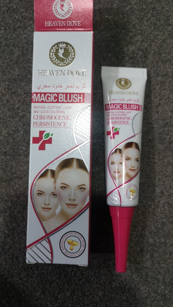 Heaven Dove Pink Magic Liquid Blusher – 50g Smooth Blend, Long-Lasting Natural Glow for Makeup View Gallery - Pakistan