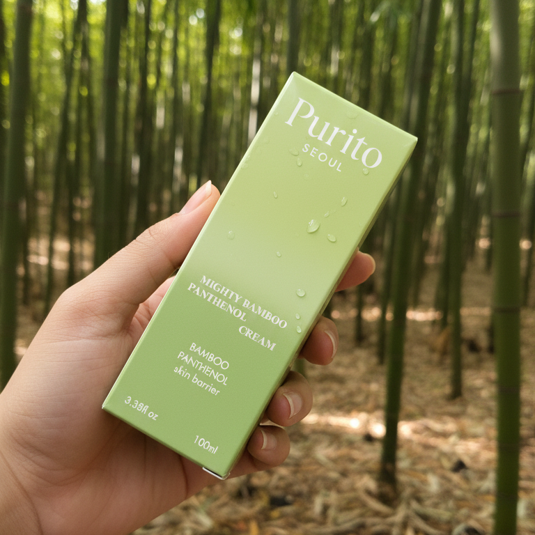 Purito Mighty Bamboo Panthenol Cream 100ml – Deep Hydration, Skin Barrier Repair & Soothing Moisturizer View Gallery - Pakistan