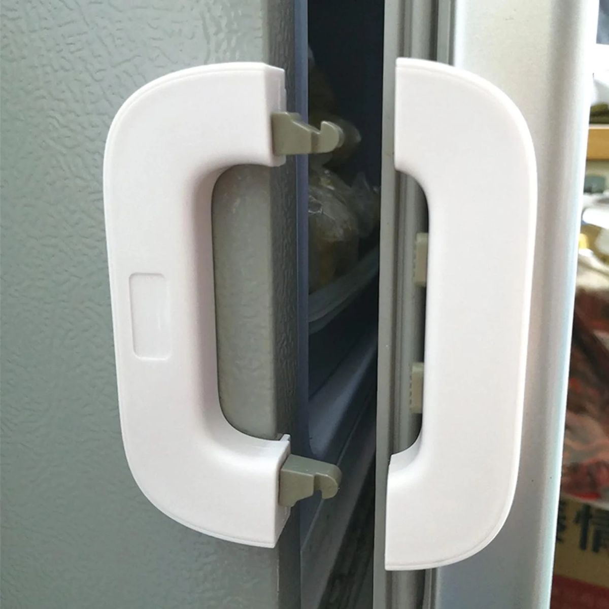 Child Safety Fridge Lock – Self Adhesive Baby Proof Lock for Refrigerator, Cabinets & Drawers | Strong, Easy Installation View Gallery - Pakistan