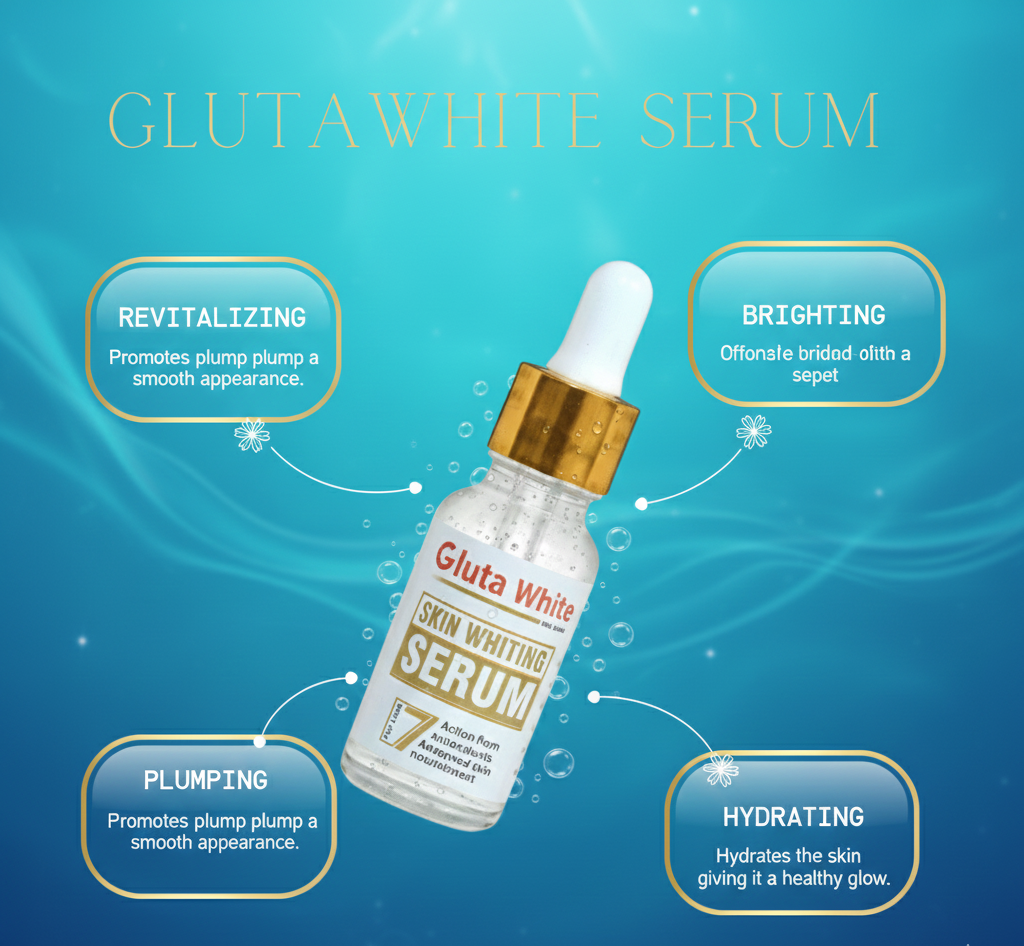 Gluta White Face Glowing Serum – Brightening & Hydrating 30ml View Gallery - Pakistan