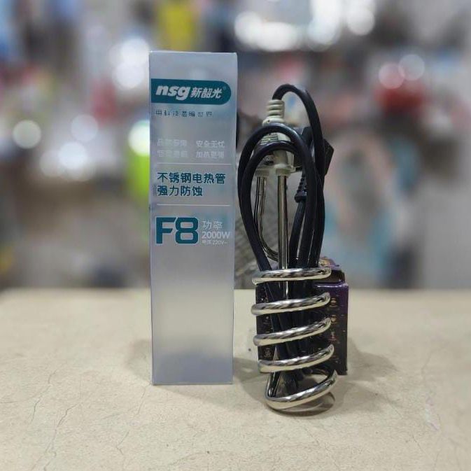 NSG F8 2000W Stainless Steel Electric Heating Rod Perfect Choice For Household Daily Water Heating Needs View Gallery - Pakistan