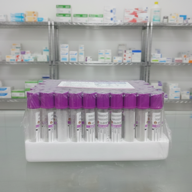 100Pcs Safety Blood Collection Tube erfect Choice For Medical Blood Storage And Laboratory Needs - 3ML View Gallery - Pakistan