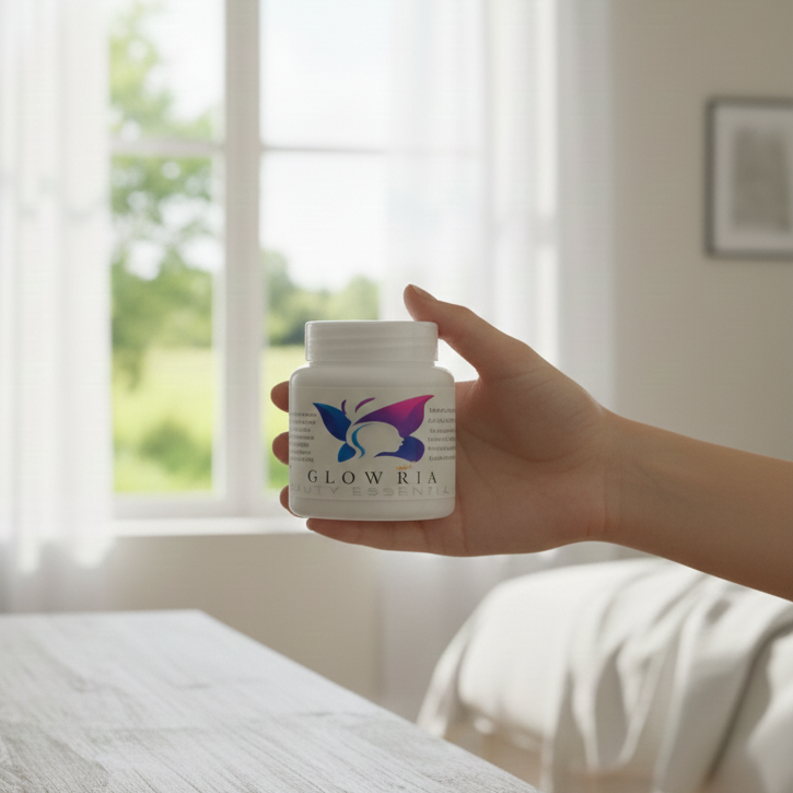 Glow Ria Zafrani Whitening Cream Natural Skin Care Formula Brightens Complexion Reduces Dark Spots Enhances Smooth Radiant Glow - 200g