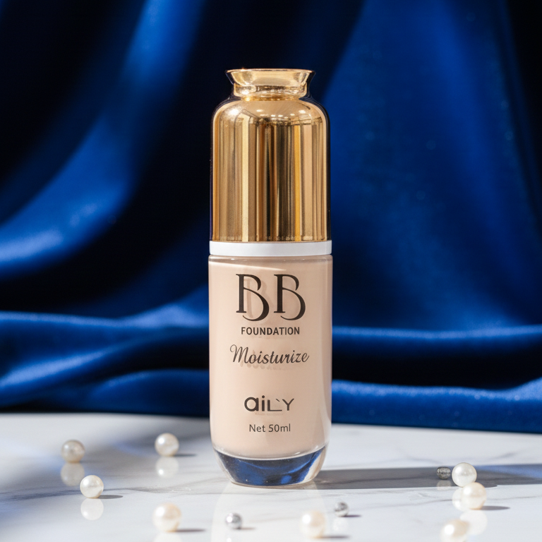Aily BB Foundation – Moisturizing Liquid Foundation | 50ml | Smooth, Natural & Hydrating Coverage View Gallery - Pakistan