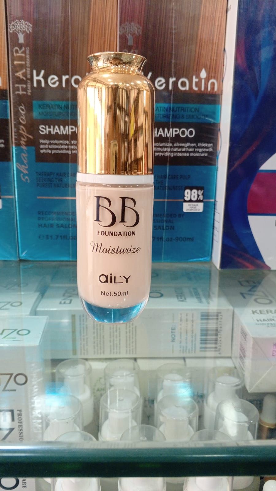 Aily BB Foundation – Moisturizing Liquid Foundation | 50ml | Smooth, Natural & Hydrating Coverage View Gallery - Pakistan