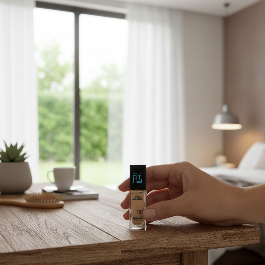 Fit Me Matte And Poreless Liquid Foundation 115 Ivory For Daily Makeup And Natural Look - 30ML