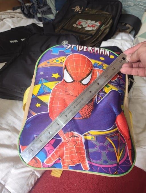 Spider-Man Kids School Bag – 12-Inch Cartoon Backpack for Boys | Nursery & Preschool Lightweight School Pack View Gallery - Pakistan