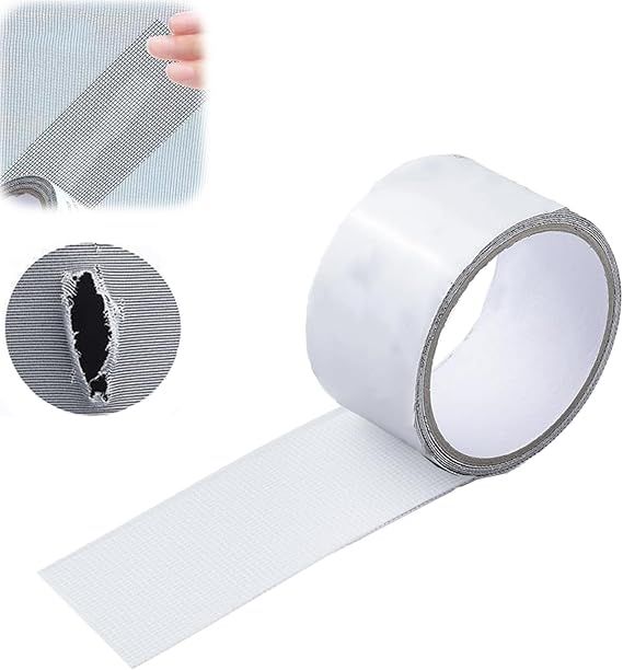 Mesh Window Screen Repair Tape – 2 Meter Durable Self-Adhesive Patch for Quick Screen Fixes View Gallery - Pakistan