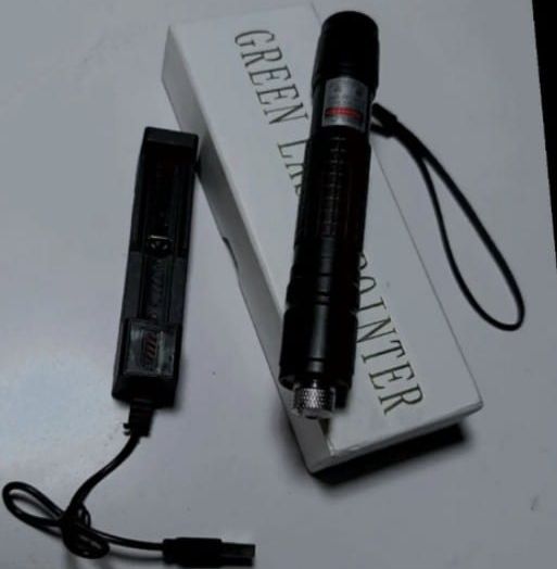 Green Laser Light Aluminum Alloy Body Black Color Two Mode Lighting Star Light Or Single Beam Durable Quality Reliable Utility View Gallery - Pakistan