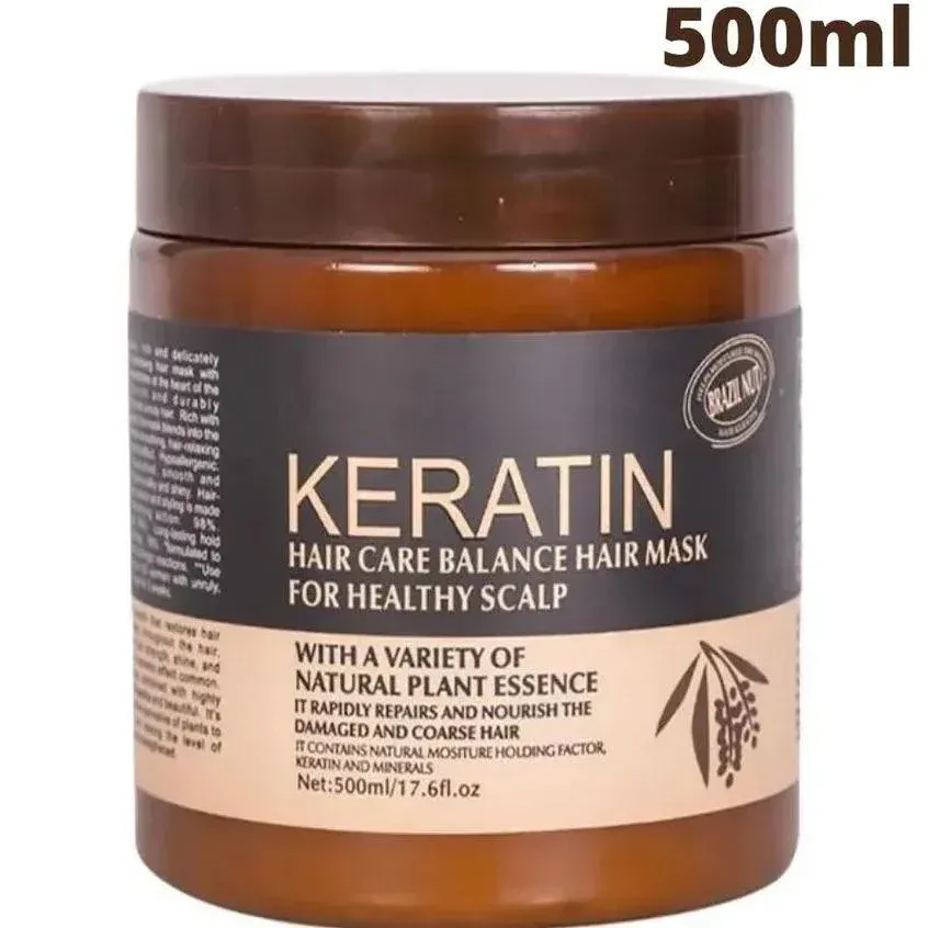KERATIN HAIR CARE BALANCE HAIR MASK FOR HEALTHY SCALP 500ML View Gallery - Pakistan