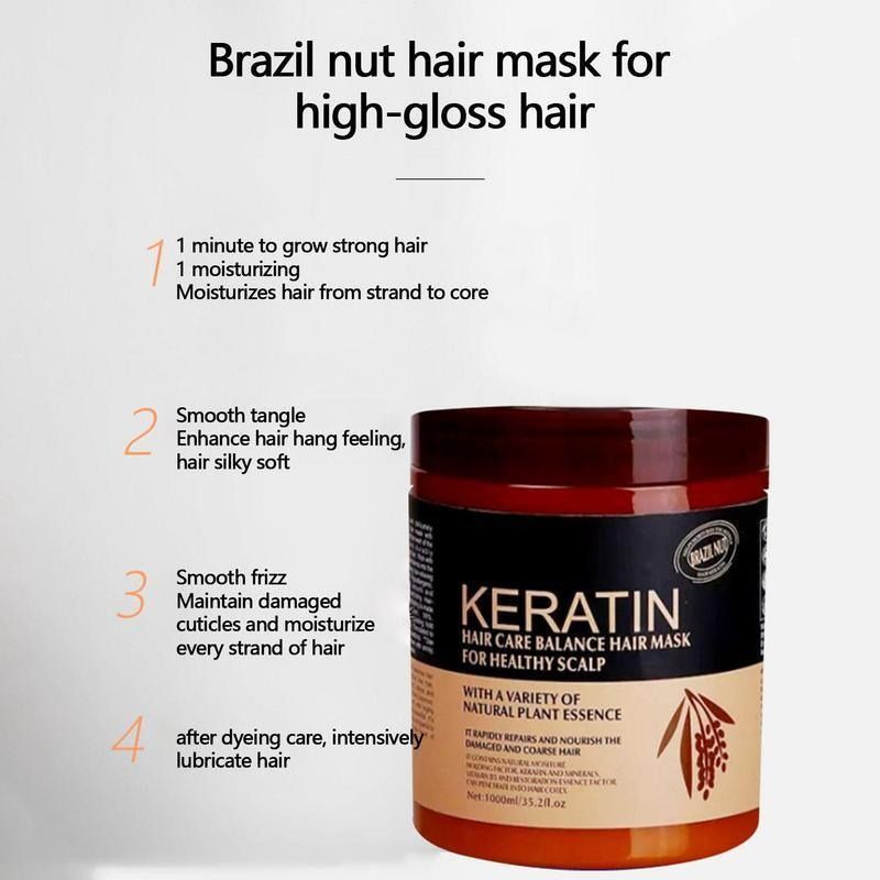 KERATIN HAIR CARE BALANCE HAIR MASK FOR HEALTHY SCALP 500ML View Gallery - Pakistan