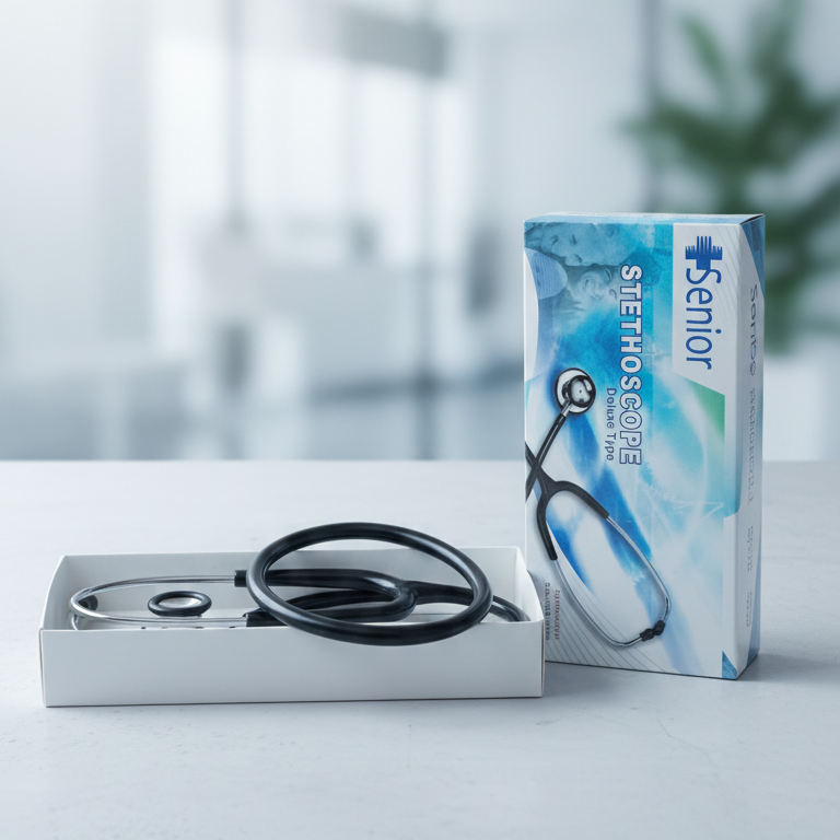 Senior Stethoscope – Deluxe Type | High-Quality Medical Diagnostic Tool View Gallery - Pakistan