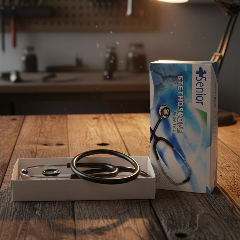 Senior Stethoscope – Deluxe Type | High-Quality Medical Diagnostic Tool View Gallery - Pakistan