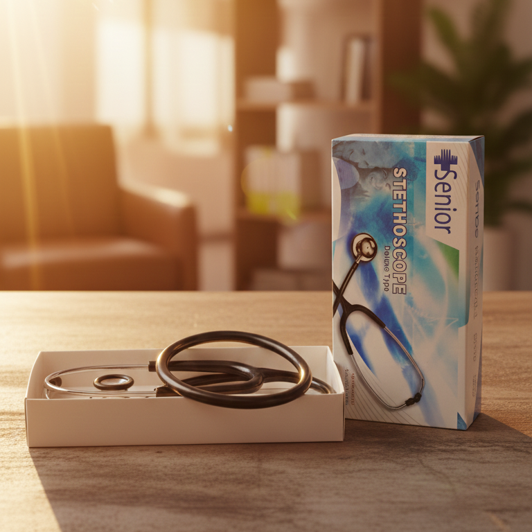 Senior Stethoscope – Deluxe Type | High-Quality Medical Diagnostic Tool View Gallery - Pakistan