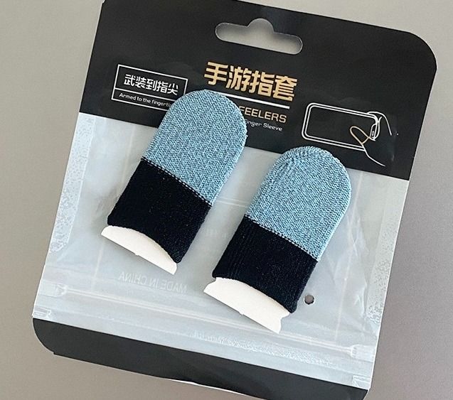 Pair of Gaming Finger Sleeves Sweat Proof Breathable Thumb Sleeves For Mobile Gaming Durable Quality Comfortable Fit View Gallery - Pakistan