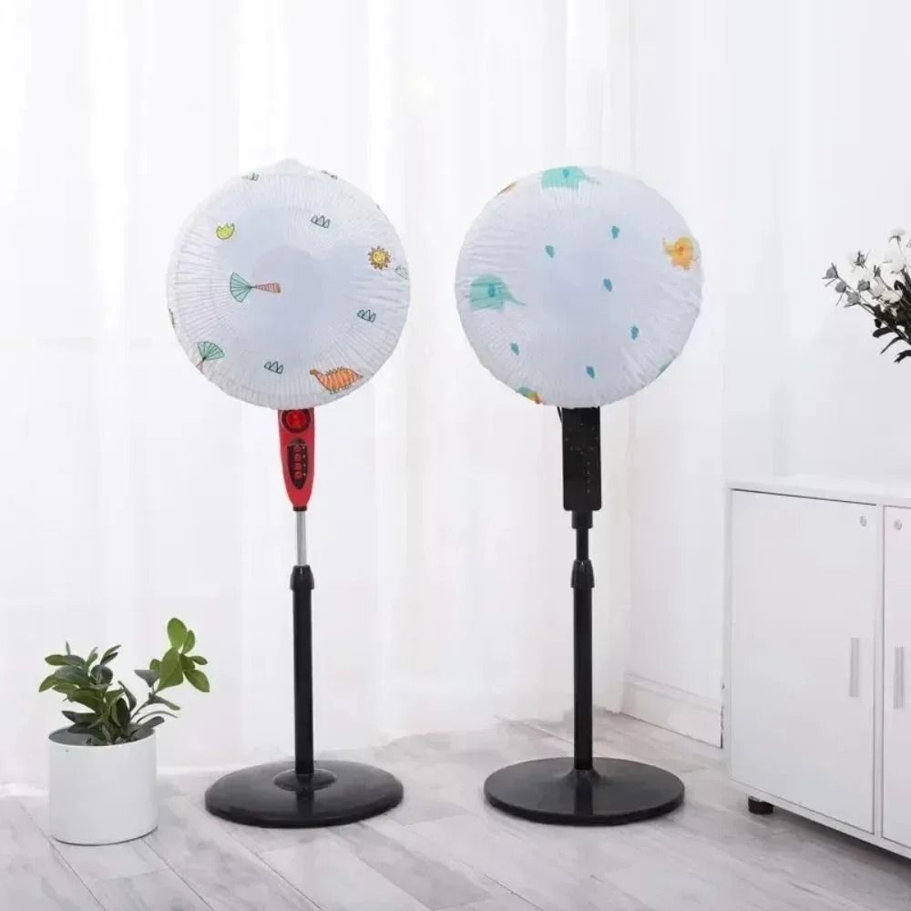 Fan Cover Cartoon Style Floor Standing Electric Fan Dust Cover Universal Electric Fan Protection Case Durable Quality (Random Design) View Gallery - Pakistan