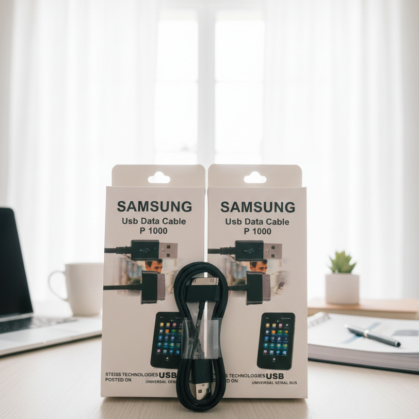 Samsung Usb Data Cable P 1000 Durable Quality Reliable Utility Easy Connectivity View Gallery - Pakistan