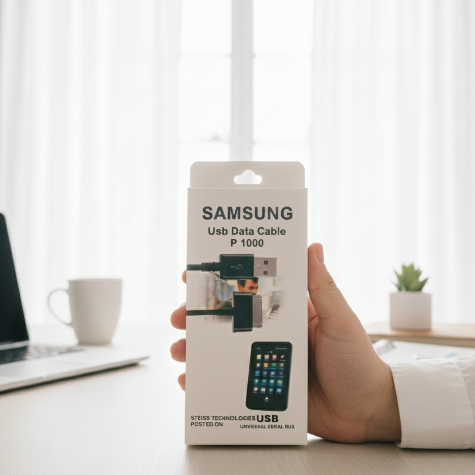 Samsung Usb Data Cable P 1000 Durable Quality Reliable Utility Easy Connectivity View Gallery - Pakistan
