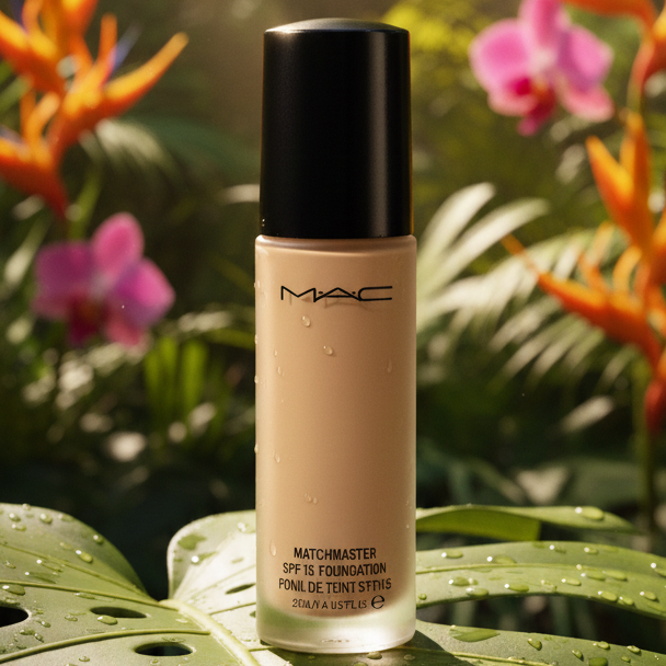 MAC Matchmaster SPF 15 Foundation NC15 – Natural Matte Finish, Medium Buildable Coverage, Oil-Free, Long-Wearing, Shade-Adapting Technology View Gallery - Pakistan