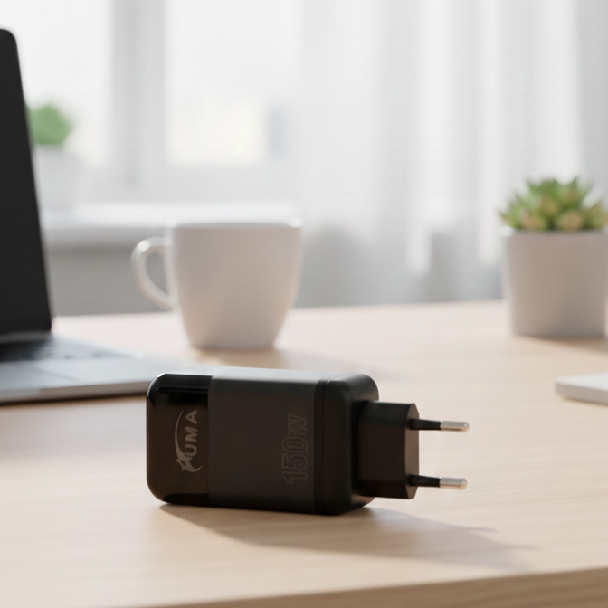 150W Super Fast Charger High Speed Charging Durable Quality Compact Design Reliable Utility Powerful Performance (Without Cable) View Gallery - Pakistan