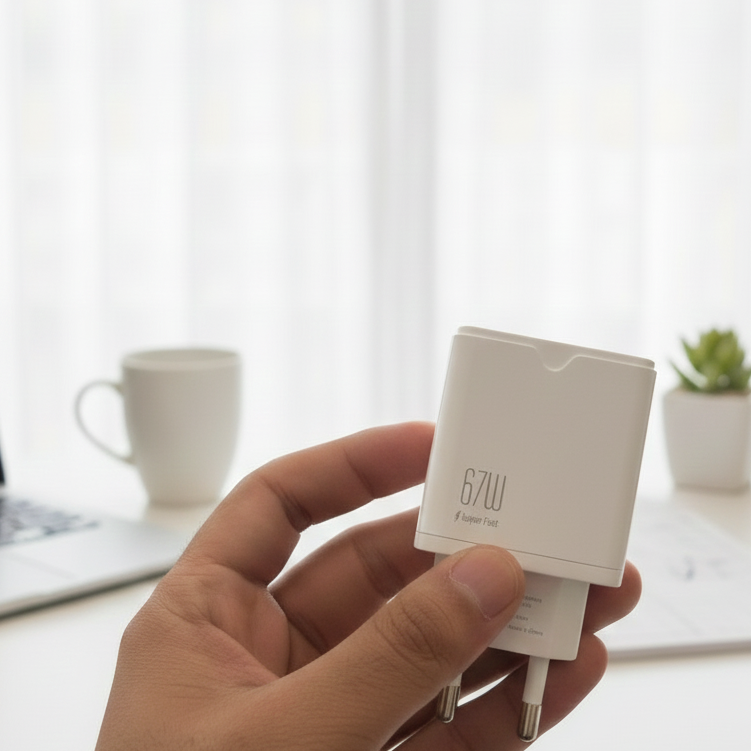 67W Superfast Charger High Speed Charging Durable Quality Compact Design Reliable Utility (Without Box) View Gallery - Pakistan