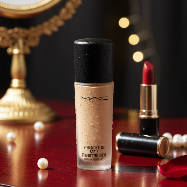 MAC Studio Fix Fluid SPF 15 Foundation – Shade NC20 | 24-Hour Wear, Oil-Free, Natural Matte Finish, Medium-to-Full Coverage, 30ml View Gallery - Pakistan