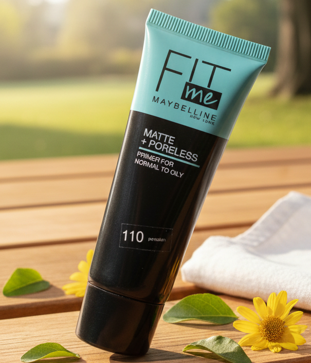 Maybelline Fit Me Matte + Poreless Liquid Foundation – Shade 110 Porcelain | Lightweight, Oil-Control, Pore-Refining, Non-Comedogenic, 40ml View Gallery - Pakistan