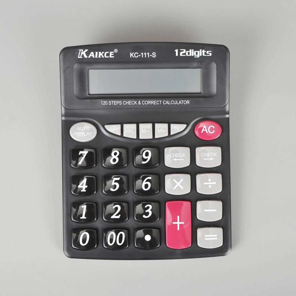Kaikce KC 111 S Electronic Calculator Durable Quality Easy Use Clear Display Reliable Utility Compact Design View Gallery - Pakistan