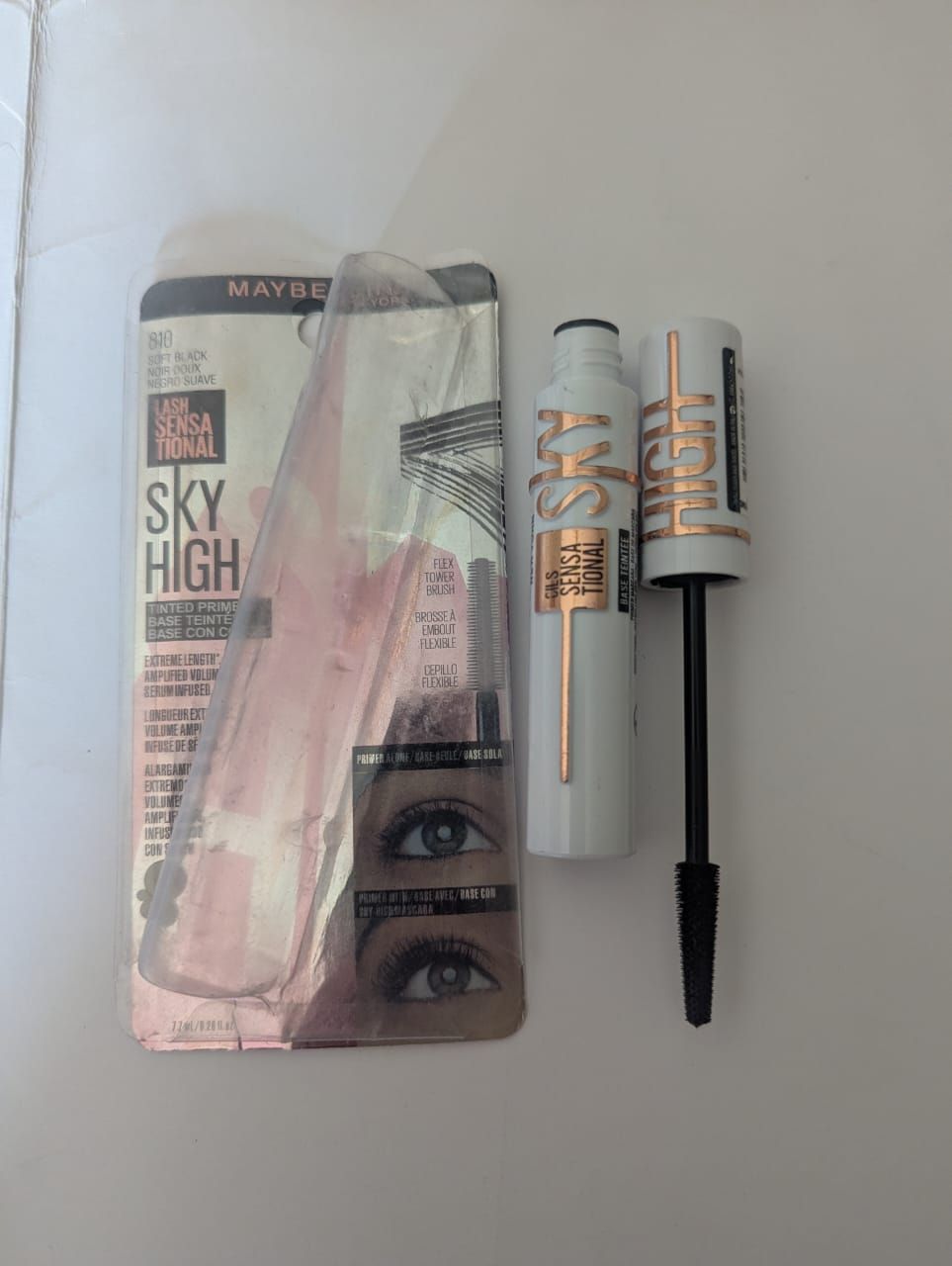 Maybelline Lash Sensational Sky High Waterproof Mascara – 810 Blackest Black | Full Volume, Limitless Length, Bamboo-Infused, Flex Tower Brush View Gallery - Pakistan