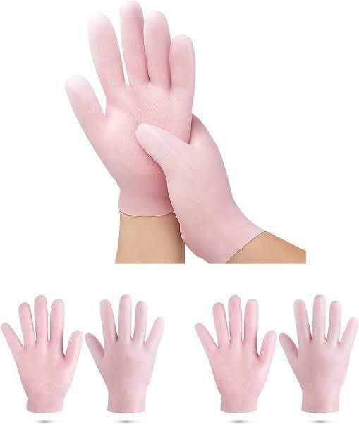 1 Pair - Moisturizing Gloves Soft Comfortable Durable Quality Gentle Care Perfect Choice For Skin Hydration Relaxation Beauty Routine