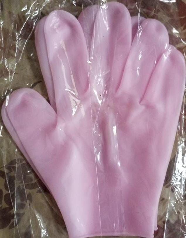 1 Pair - Moisturizing Gloves Soft Comfortable Durable Quality Gentle Care Perfect Choice For Skin Hydration Relaxation Beauty Routine View Gallery - Pakistan