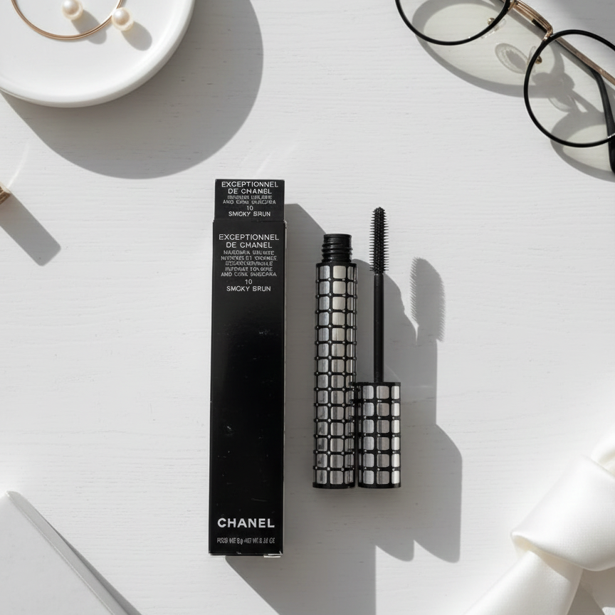 Chanel Exceptionnel De Chanel Mascara – Intense Volume &amp; Curl | Shade 10 Smoky Brun | 8g