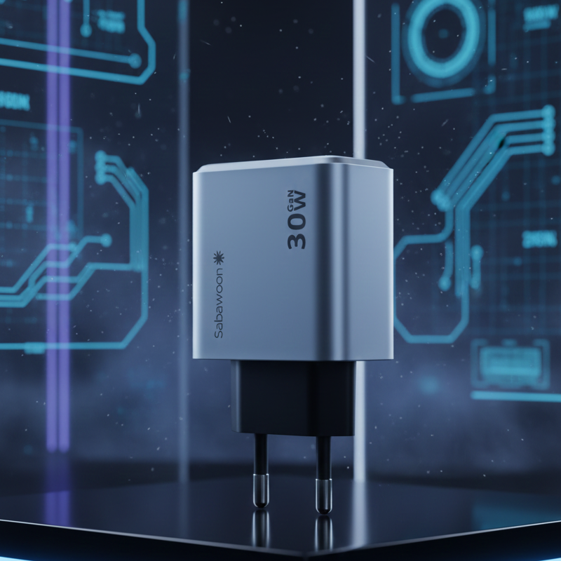 Sabawoon 30W GAN  – Fast Charging Power Brick for All Devices without caple View Gallery - Pakistan