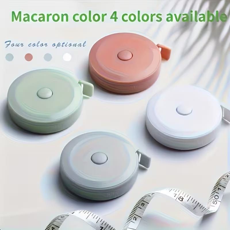 Measuring Tape 60-Inch / 1.5 Meter – Pack of 5 Durable Flexible Tapes for Sewing, Crafting & Daily Use. ( Random Color) View Gallery - Pakistan