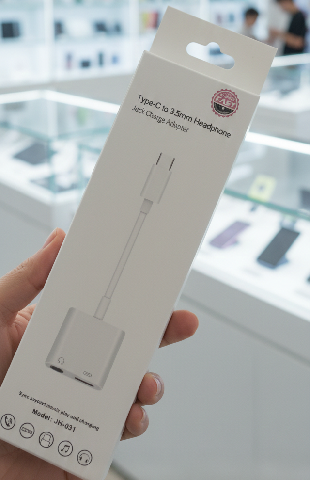SUPEN FAST Type C To 3.5mm Headphone Jack Charge Adapter Durable Quality Easy Connectivity (Random Color) View Gallery - Pakistan