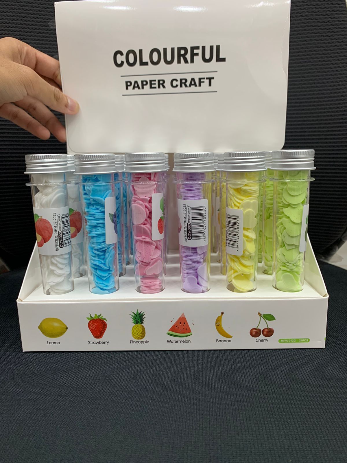 100 PCS Disposable Flower Paper Soap with Portable Tube – Multi-Color Travel Sheets for Hand Washing & Outdoor Use- Random Color View Gallery - Pakistan