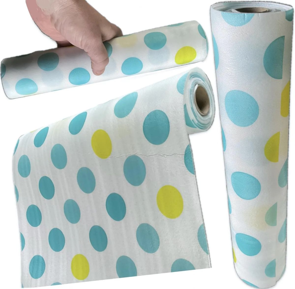Kitchen Polka Foamic Sheet – Waterproof & Oil Resistant Decorative Cover for Walls and Counters.45x150cm. Random Colors View Gallery - Pakistan