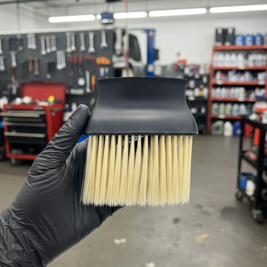 Car Interior Cleaning Brush Durable Quality Comfortable Grip Reliable Performance Effective Dust Removal View Gallery - Pakistan